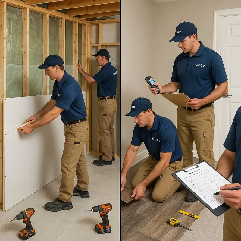 Repairs and Reconstruction process in Chicago Loop, IL